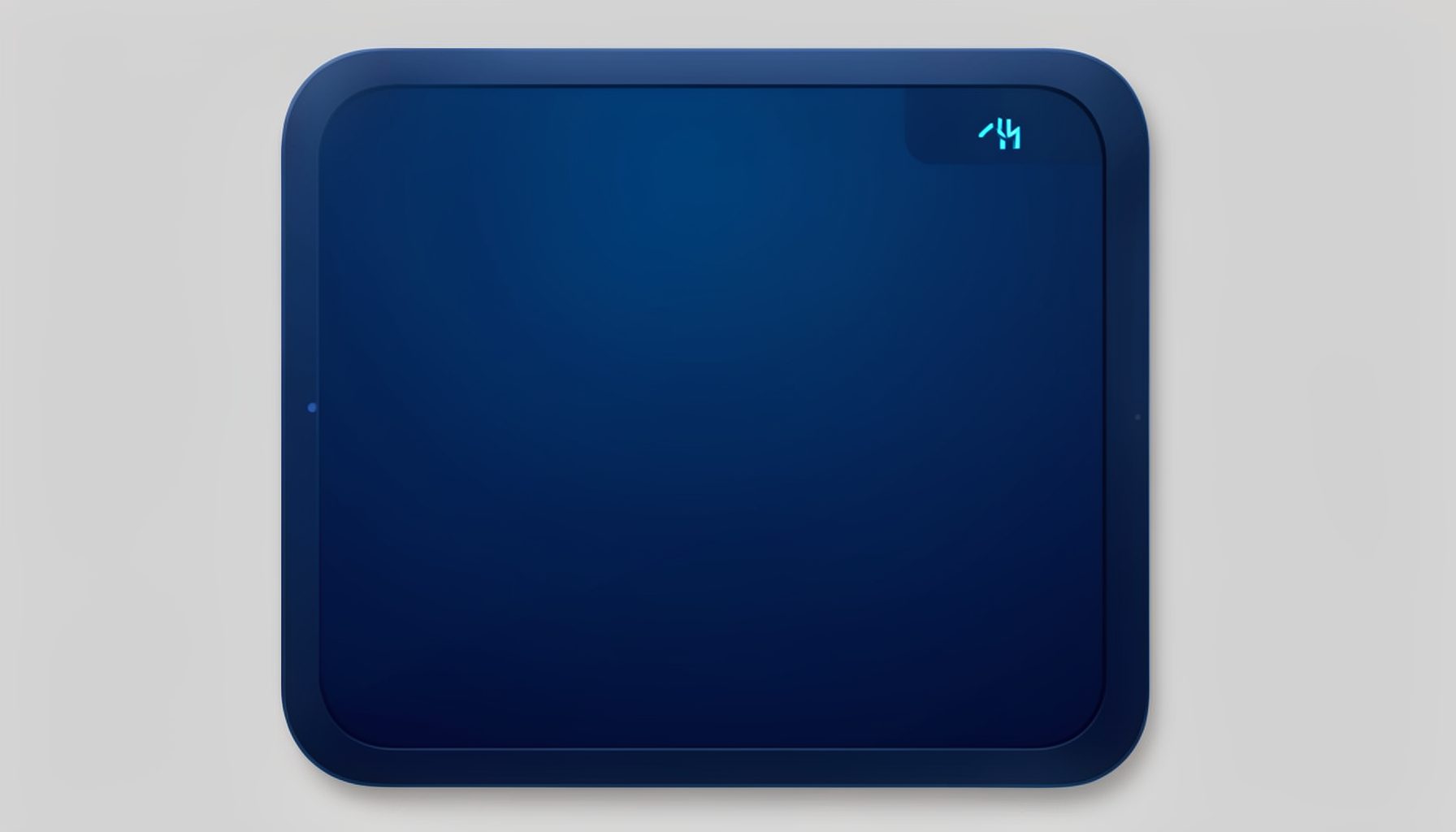 Rounded image tile with a dark blue gradient and subtle interface elements, evoking a driver utility tool
